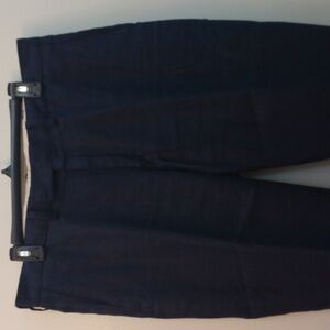 Vintage Polo by Ralph Lauren Navy Blue Linen Summer Pants  35 - 29.5